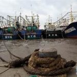 China, starke Winde kippen Touristenboote um: zehn Tote